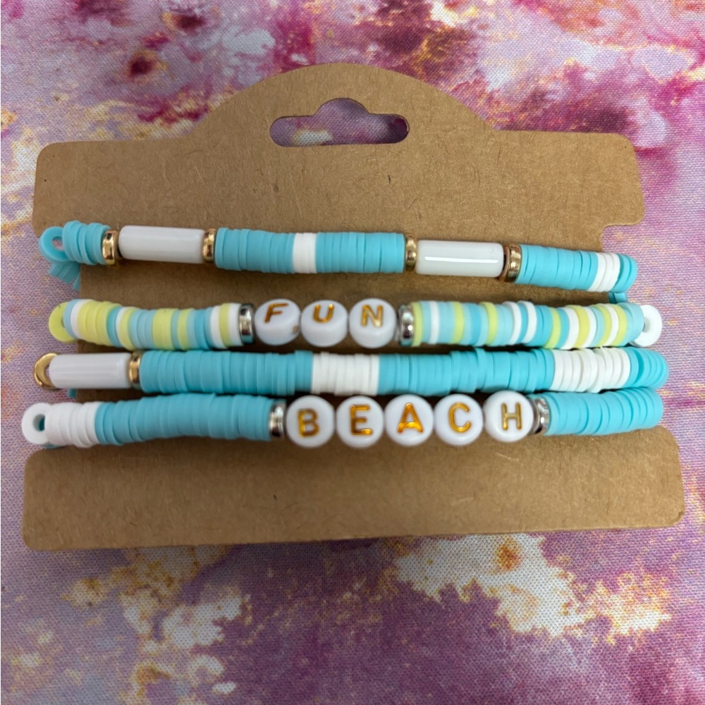 Colorful Beaded Bracelet Set